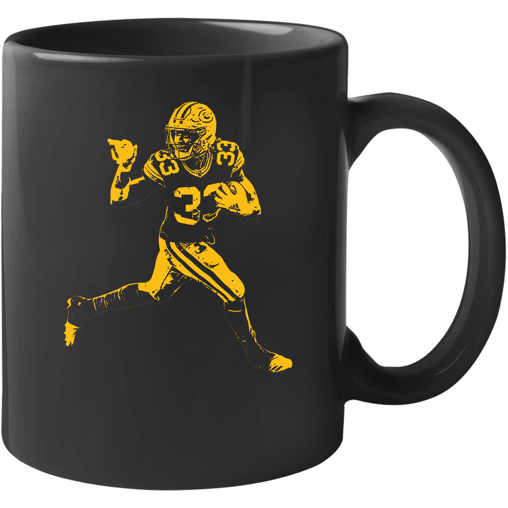 Aaron Jones Taunt Green Bay Football Fan 11 oz Mug