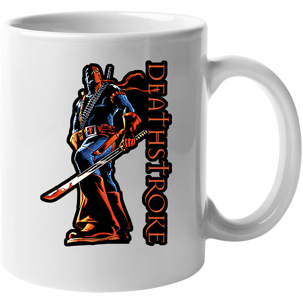 Deathstroke Comic Cartoon 11 oz Mug Deathstroke Comic Cartoon 11 oz Mug