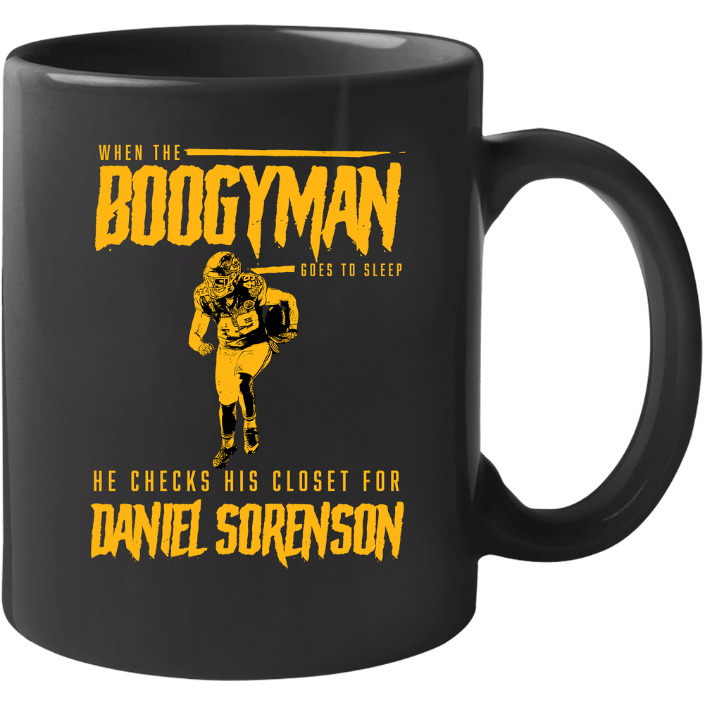 The Boogeyman Checks For Daniel Sorensen Kansas City Chiefs Football 11 oz Mug The Boogeyman Checks For Daniel Sorensen Kansas City Chiefs Football 11 oz Mug