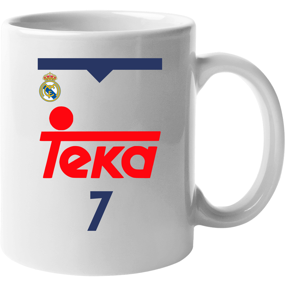Luka Doncic Real Madrid 7 Teka Basketball Fan 11 oz Mug