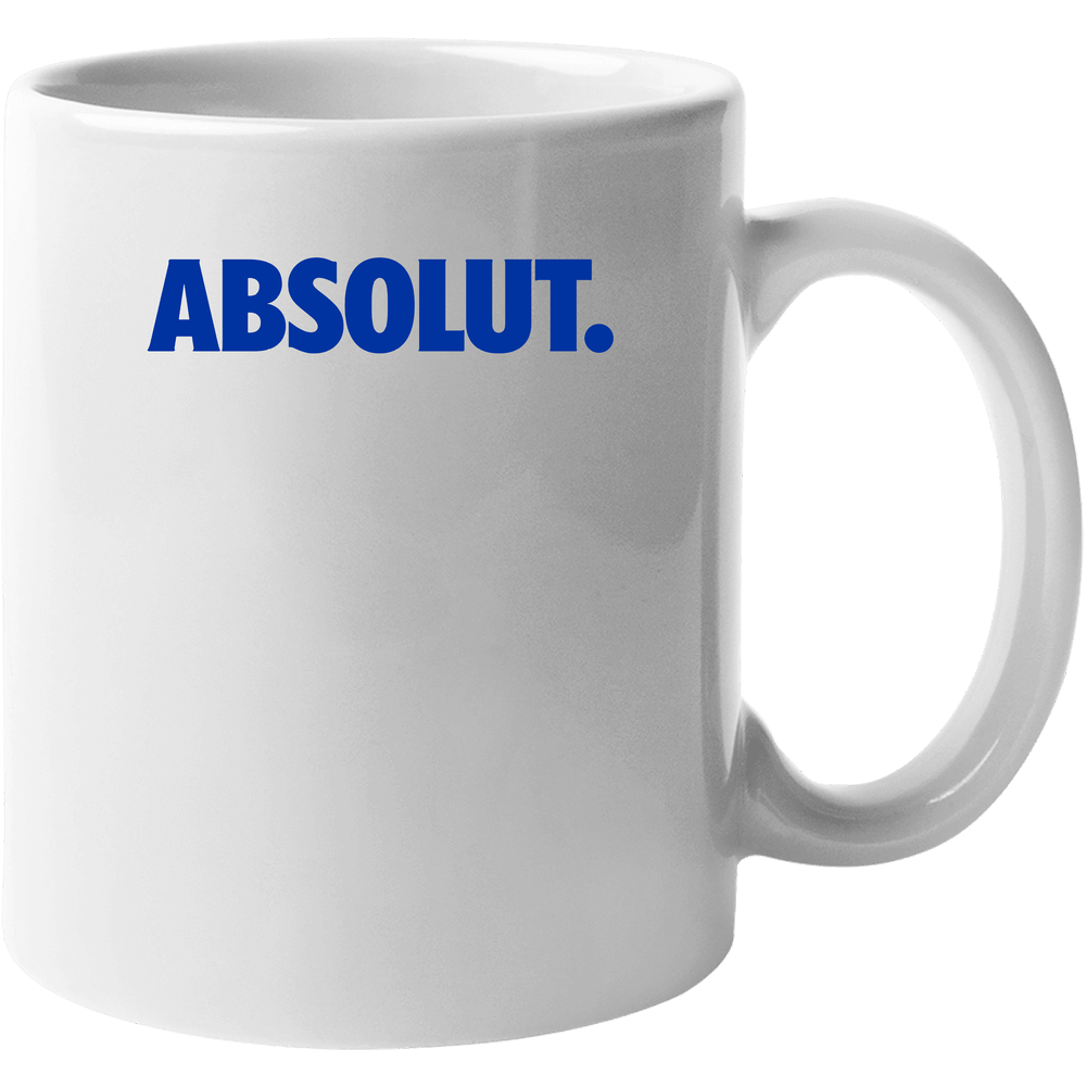 Absolut Vodka Sweden Liquor Alcohol 11 oz Mug