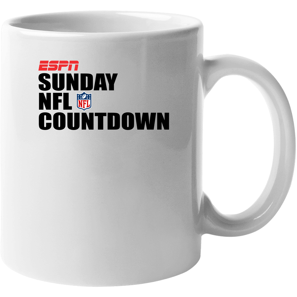 Espn Sunday Football Countdown Sports Fan 11 oz Mug