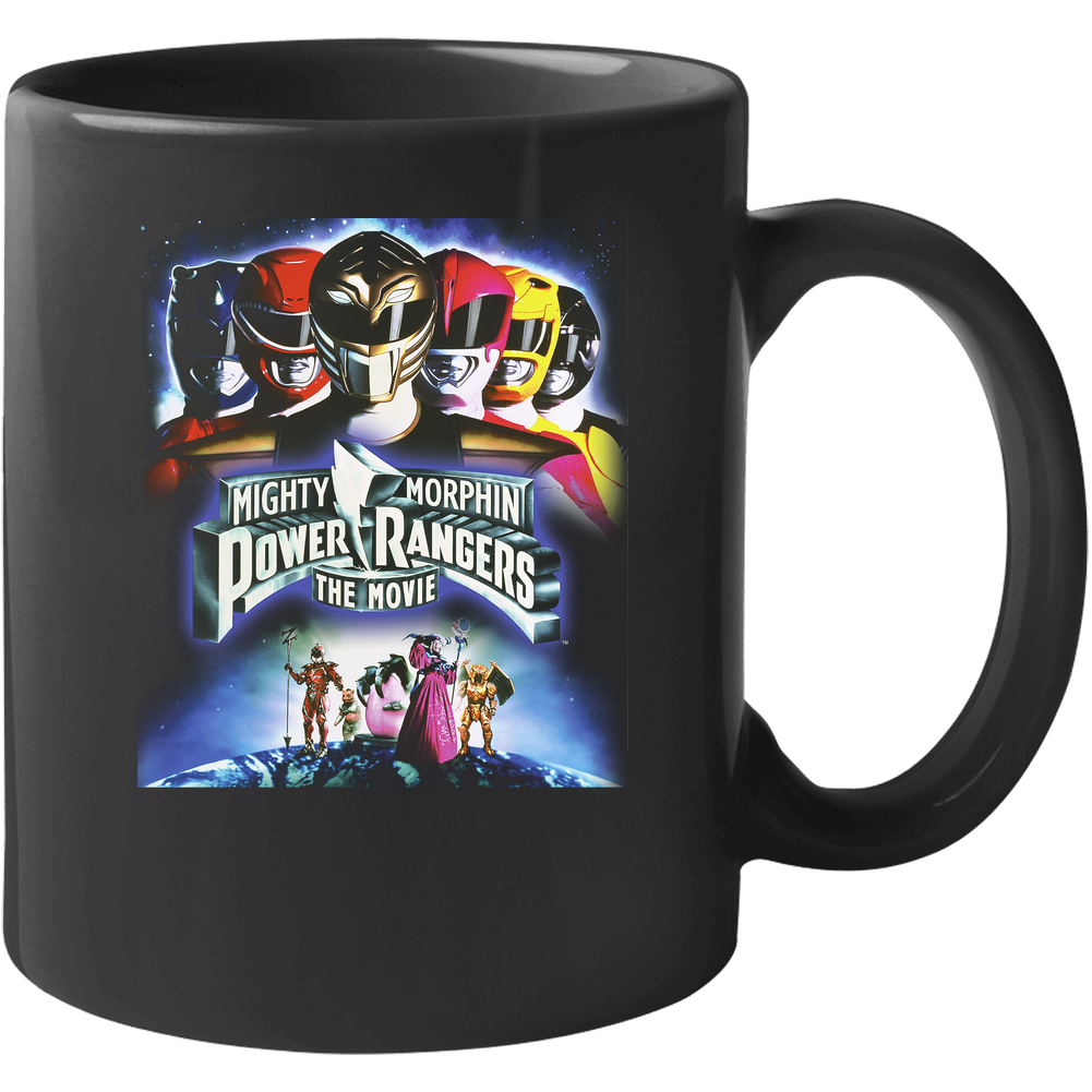 Mighty Morphin Power Rangers 90s Tv Show 11 oz Mug Mighty Morphin Power Rangers 90s Tv Show 11 oz Mug