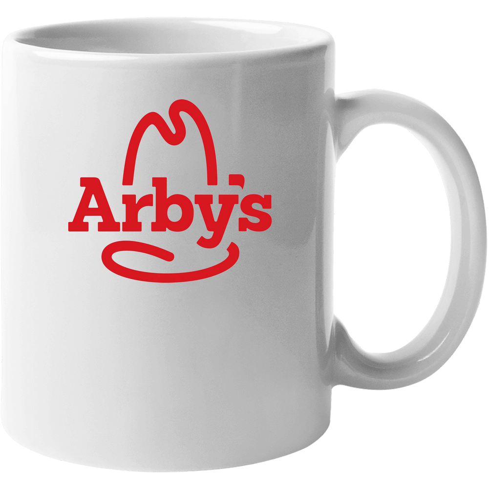 Arbys All Red Logo 11 oz Mug