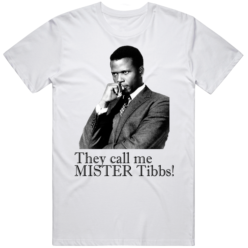 In The Heat Of The Night Series Unisex White T Shirt