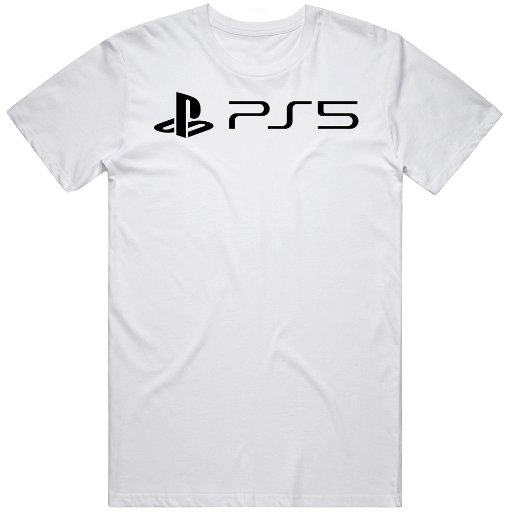 Play Station 5 Unisex White T Shirt Play Station 5 Unisex White T Shirt