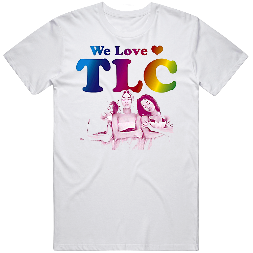 Tlc Classic Hip Hop Unisex White T Shirt Tlc Classic Hip Hop Unisex White T Shirt
