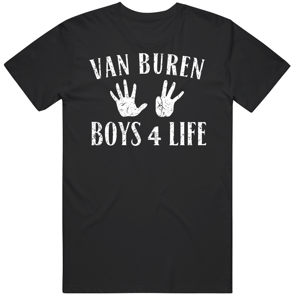 Van Buren Boys Kramer Seinfeld Retro 90s Fictional Gang Sign Funny Geek Fan Unisex Black T Shirt Van Buren Boys Kramer Seinfeld Retro 90s Fictional Gang Sign Funny Geek Fan Unisex Black T Shirt