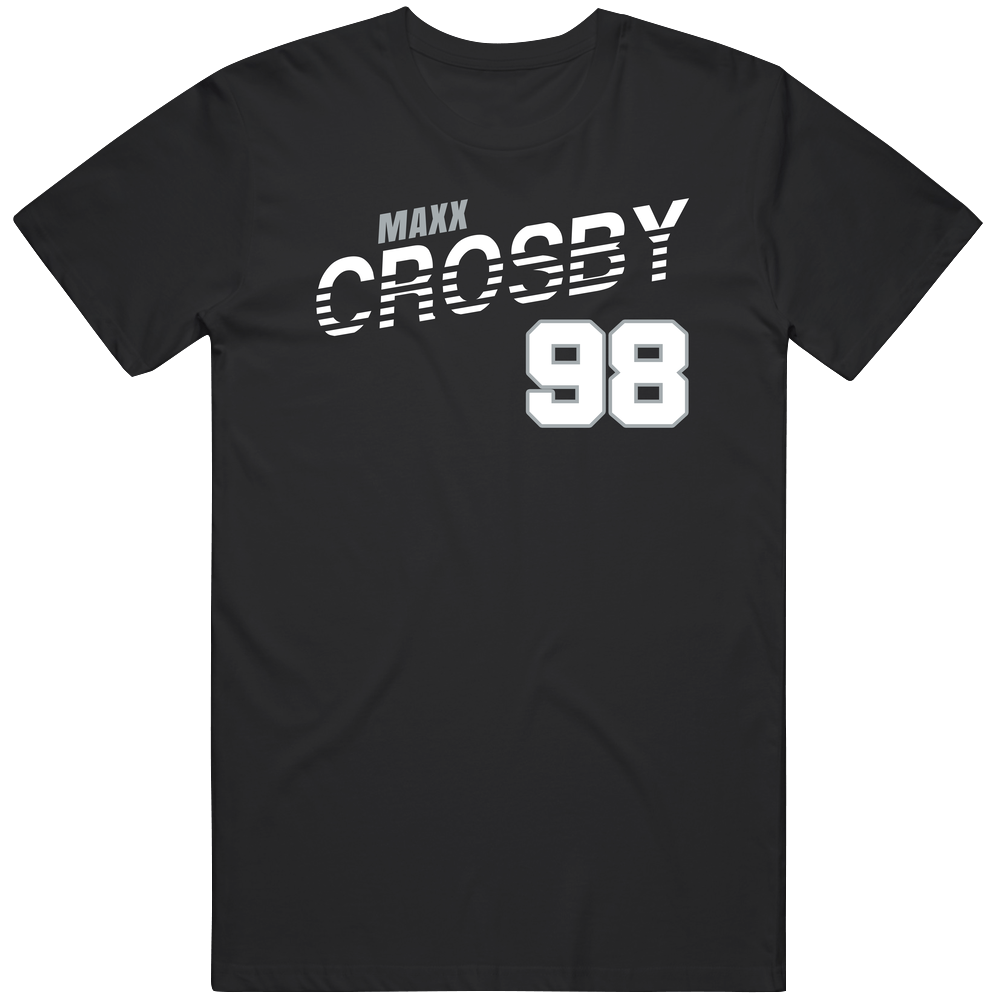 Maxx Crosby 98 Favorite Player Fan Unisex Black T Shirt