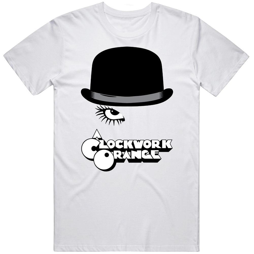 A Clockwork Orange Best Movies To Watch Stoned Movie Lovers Unisex White T Shirt A Clockwork Orange Best Movies To Watch Stoned Movie Lovers Unisex White T Shirt