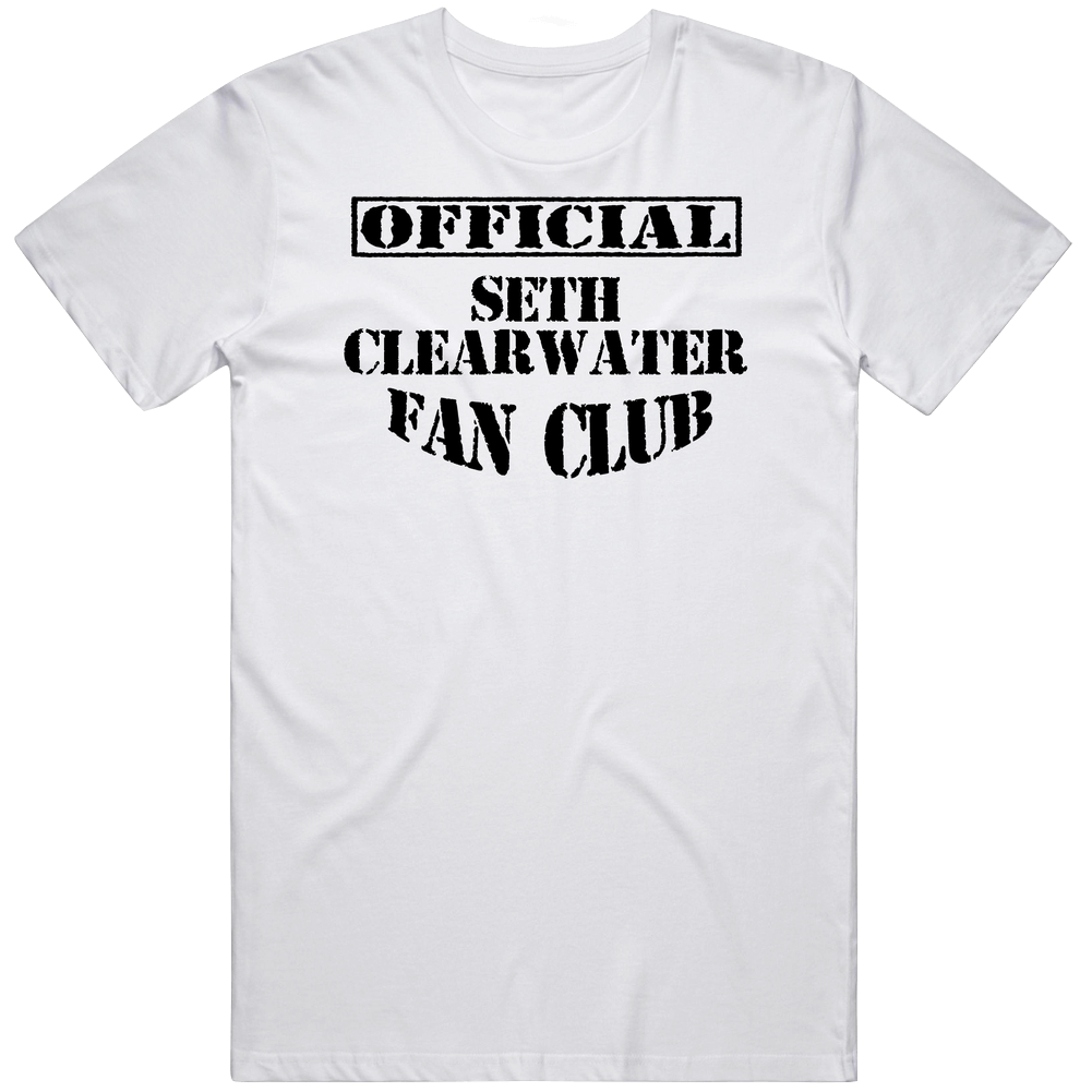 Seth Clearwater Fan Club Favorite Character Novel Book Unisex White T Shirt Seth Clearwater Fan Club Favorite Character Novel Book Unisex White T Shirt