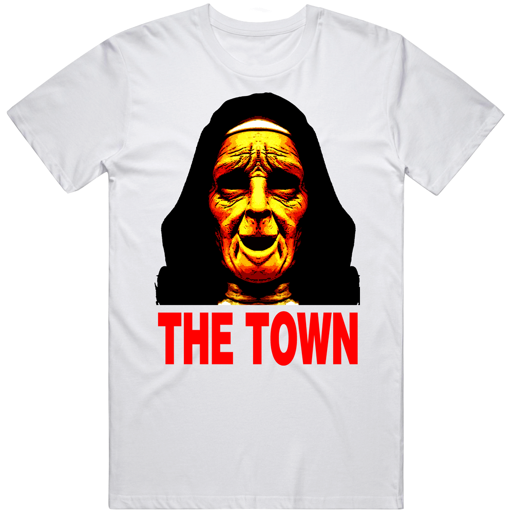 The Town Movie Nun Unisex White T Shirt