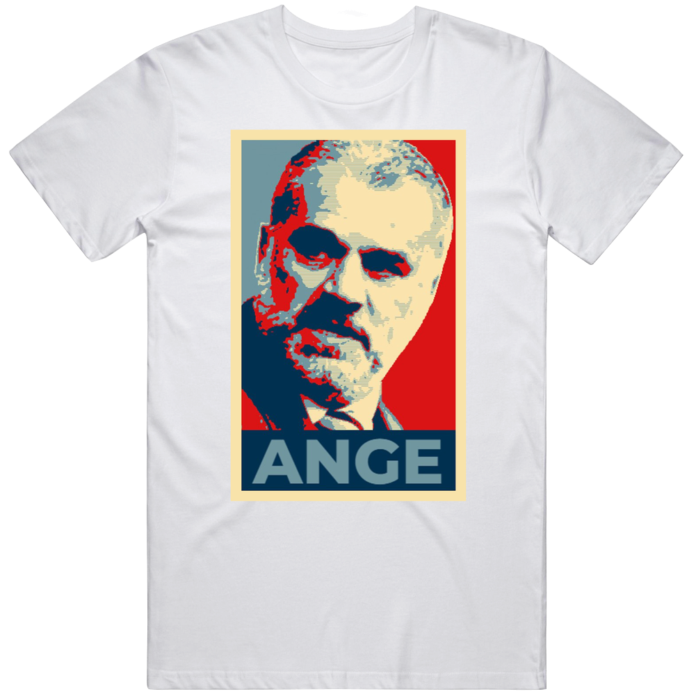 Angelo Postecoglou Ange Hope Style Unisex White T Shirt