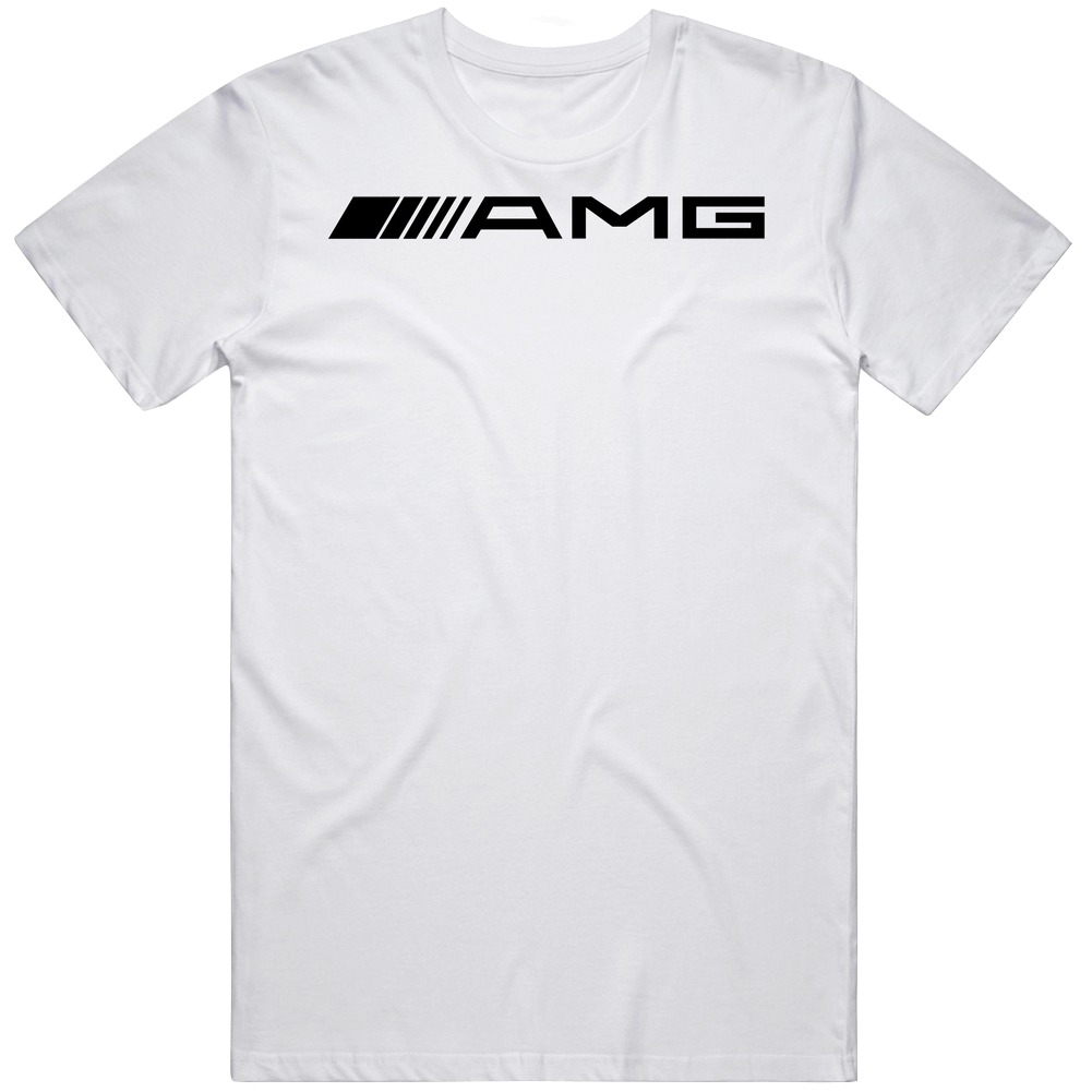 Mercedes Benz Amg Logo Car Unisex White T Shirt