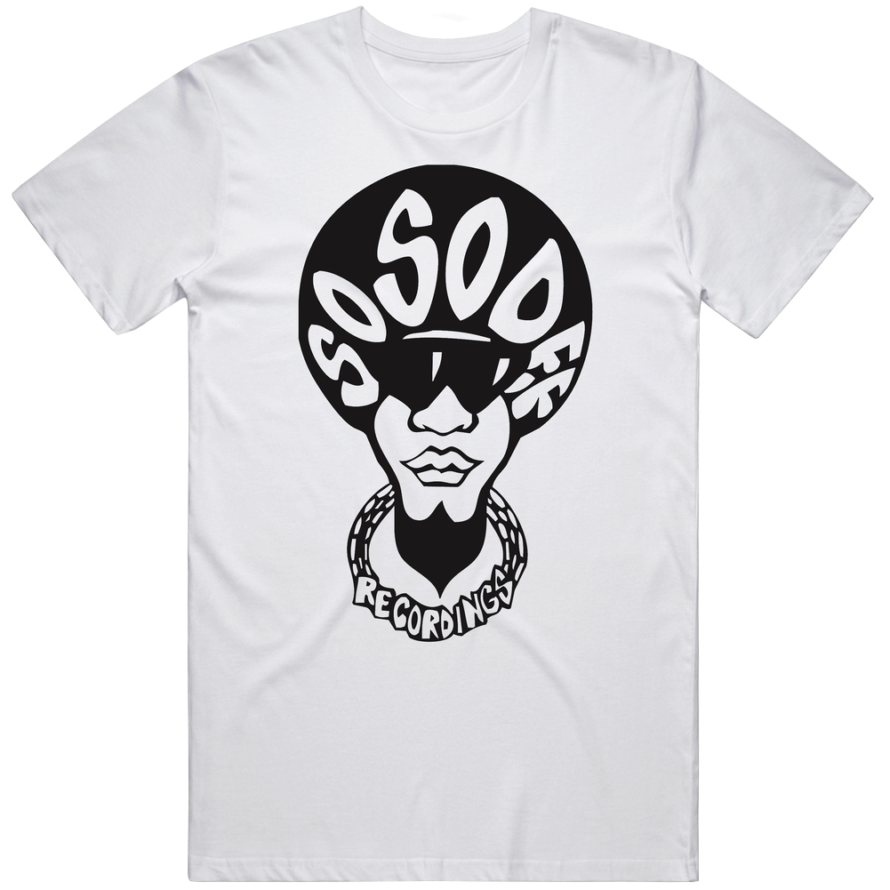 SoSoDef Recordings Sandro (2).jpg Unisex White T Shirt SoSoDef Recordings Sandro (2).jpg Unisex White T Shirt