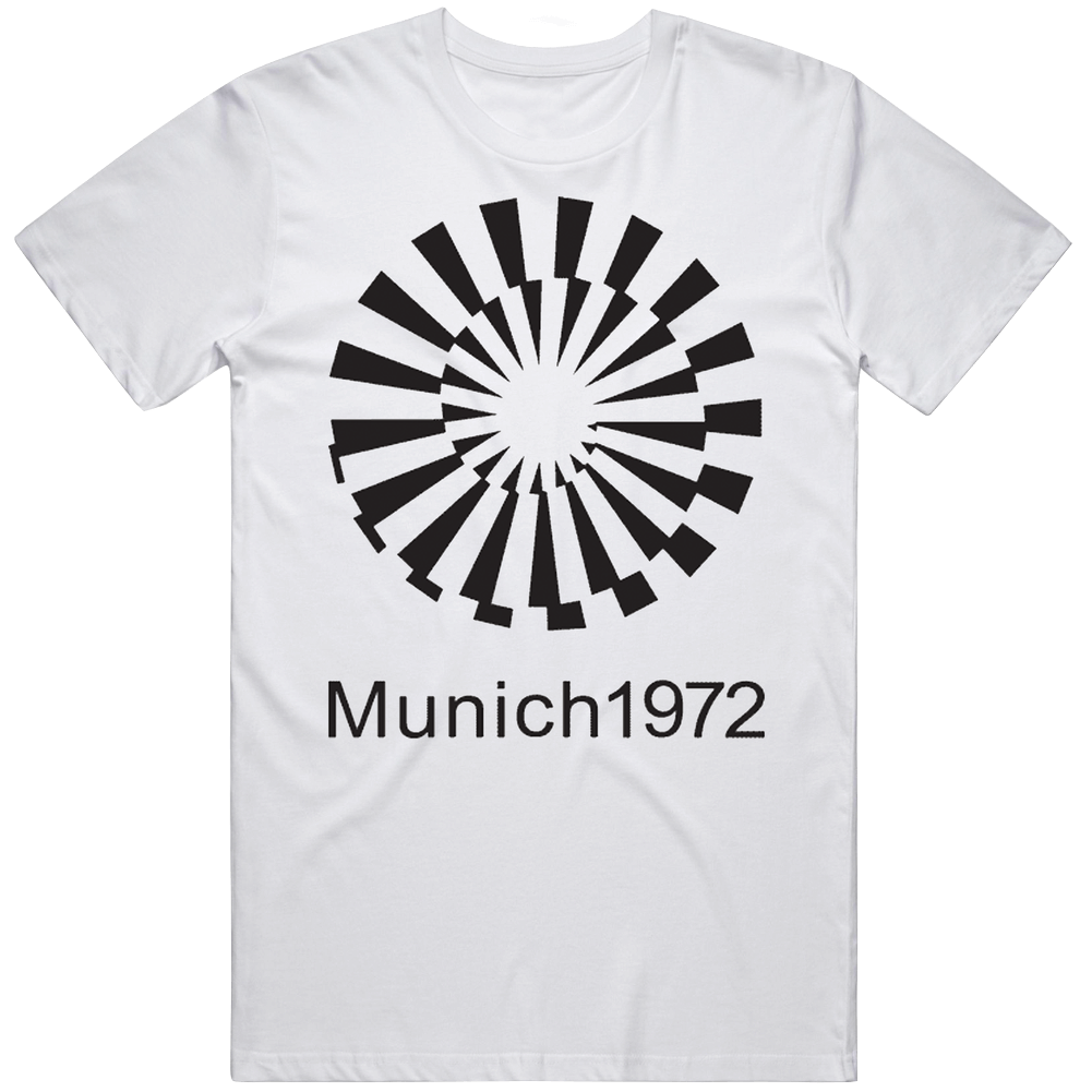 Munich 1972 Summer Olympics Unisex White T Shirt