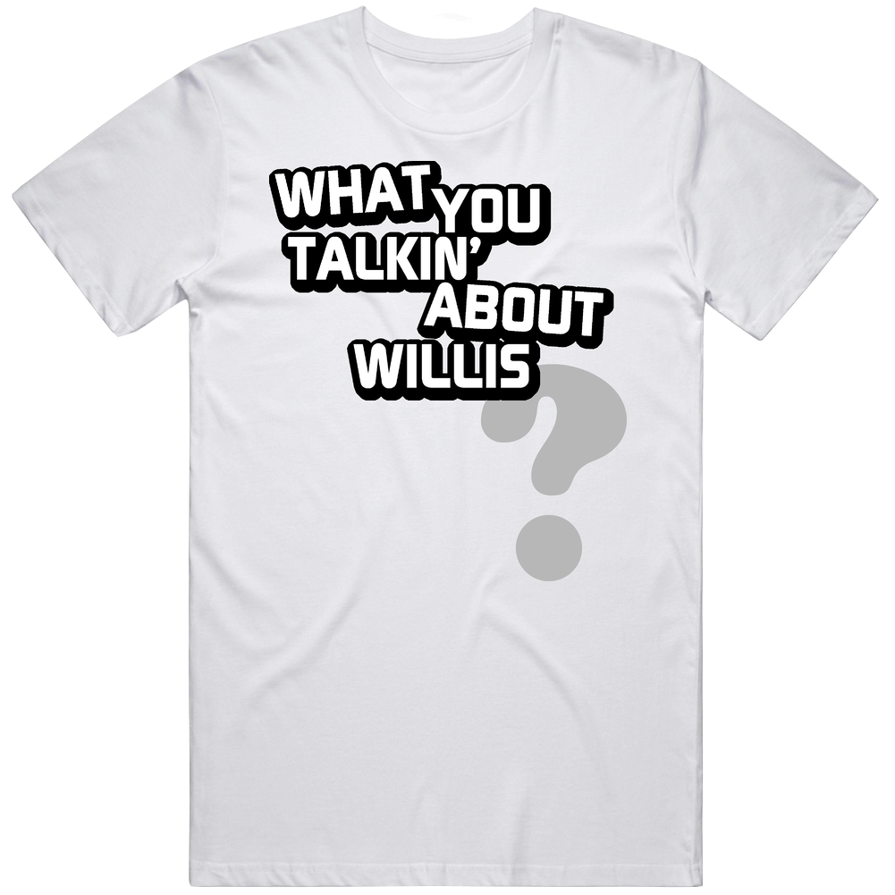 What You Talkin' About Willis Different Strokes Unisex White T Shirt What You Talkin' About Willis Different Strokes Unisex White T Shirt