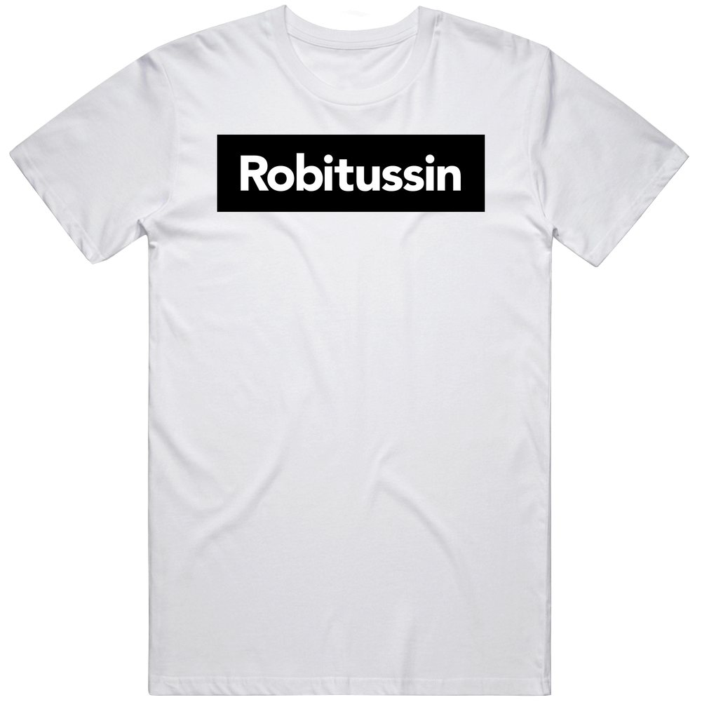 Robitussin Best Over The Counter Medication Logo Unisex White T Shirt
