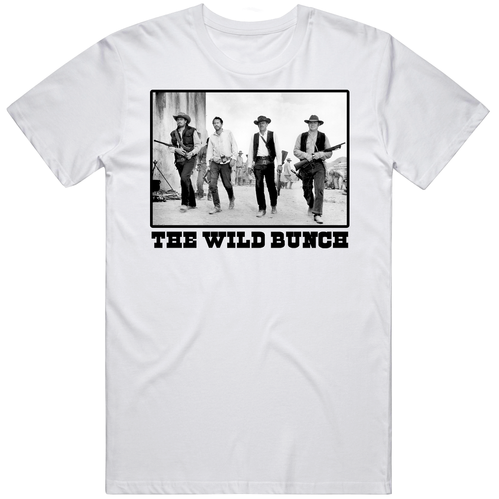 Wild Bunch Unisex White T Shirt Wild Bunch Unisex White T Shirt