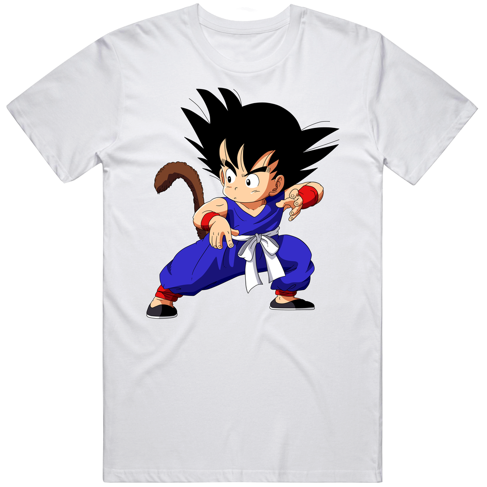 Goku Dragon Ball Video Game Character Unisex White T Shirt Goku Dragon Ball Video Game Character Unisex White T Shirt