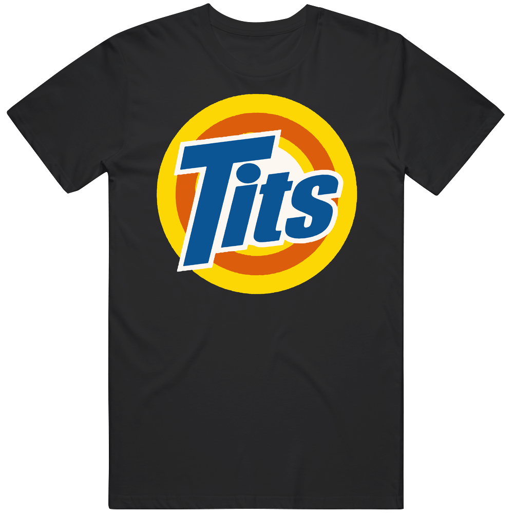 Tits Funny Tide Logo Parody Vintage T Shirt Tits Funny Tide Logo Parody Vintage T Shirt