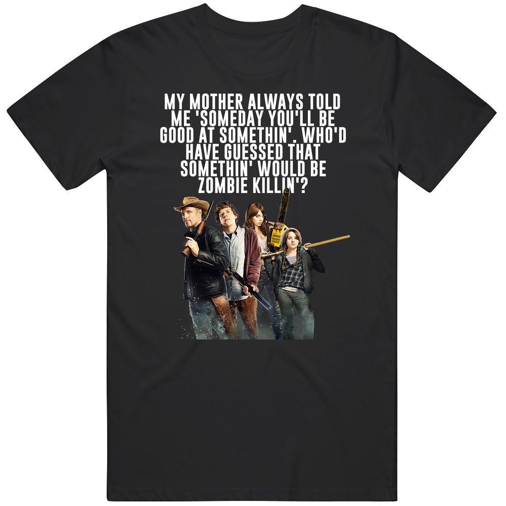 Zombie Killin' Zombieland Funny Movie Quote Character Fan Vintage T Shirt Zombie Killin' Zombieland Funny Movie Quote Character Fan Vintage T Shirt