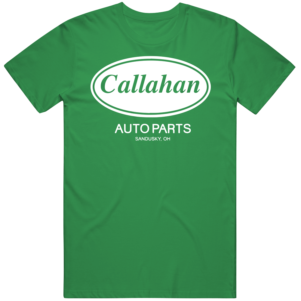 Callahan Auto Parts Tommy Boy Fictional Company Logo 90s Retro Movie Fan Vintage T Shirt