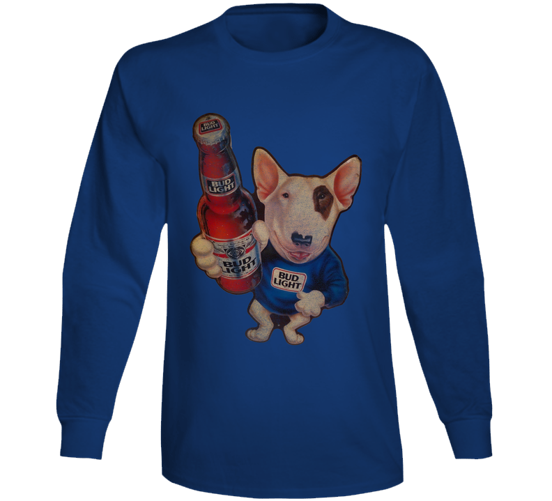 Spuds Mackenzie Bud Light Vintage Vintage Long Sleeve T Shirt Spuds Mackenzie Bud Light Vintage Vintage Long Sleeve T Shirt