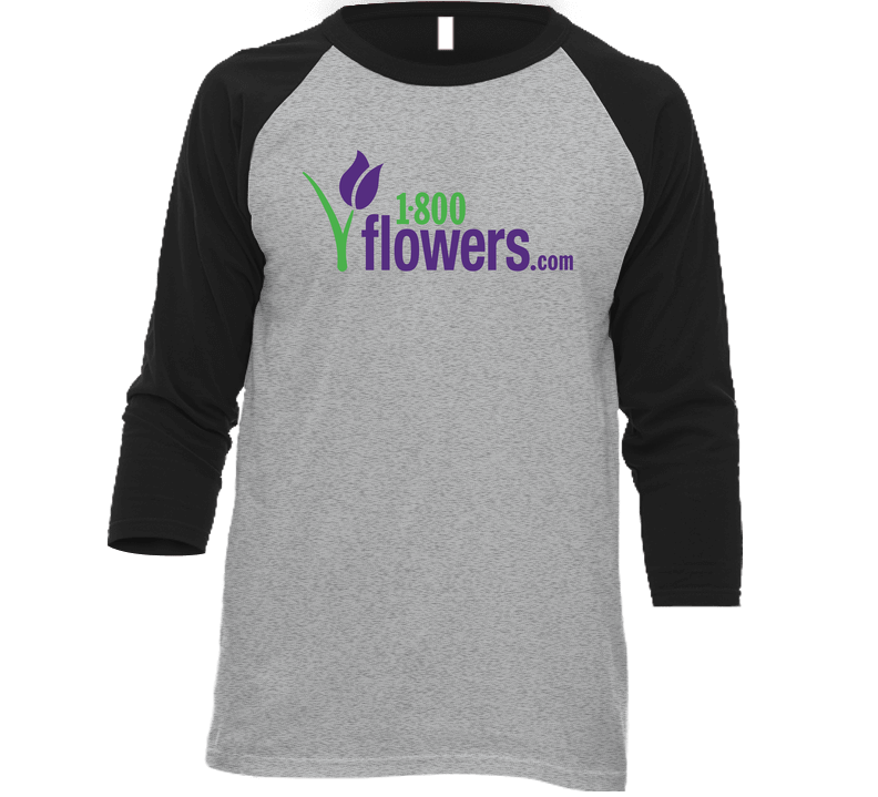 1-800 Flowers Com Nasdaq Company Logo Employee Fan Raglan Vintage Raglan 3/4 Sleeve Shirt 1-800 Flowers Com Nasdaq Company Logo Employee Fan Raglan Vintage Raglan 3/4 Sleeve Shirt