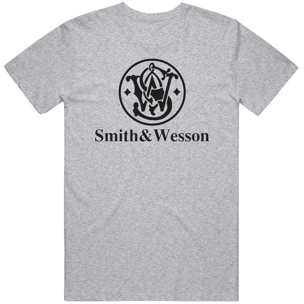 New Smith & Wesson Logo Cotton Cotton Vintage Tee Classic Vintage T Shirt New Smith & Wesson Logo Cotton Cotton Vintage Tee Classic Vintage T Shirt