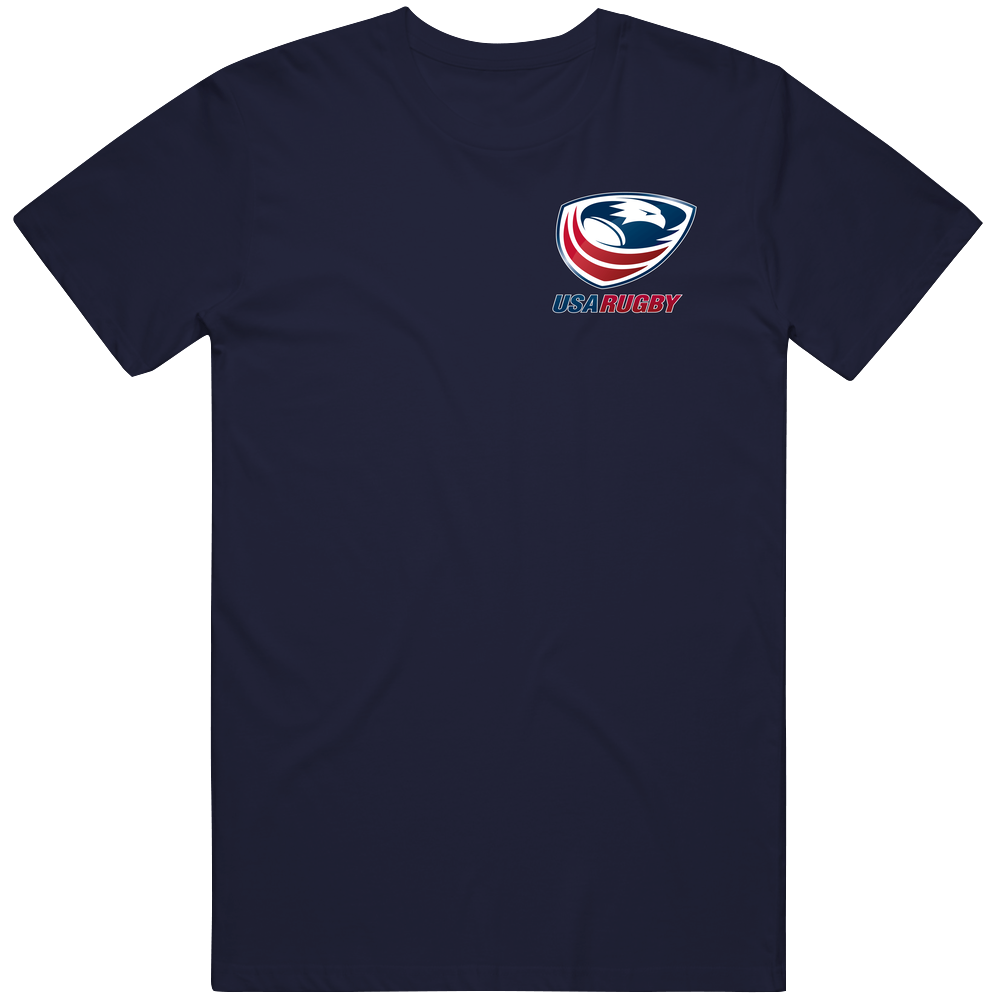 United States National Rugby Team Eagles Chest Emlbem World Cup 2019 Fan Vintage T Shirt