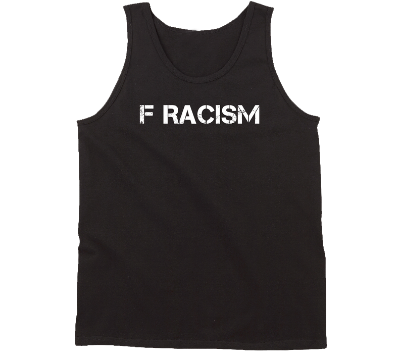 F Racism Anti Prejudice Equality Supporter Vintage Tanktop