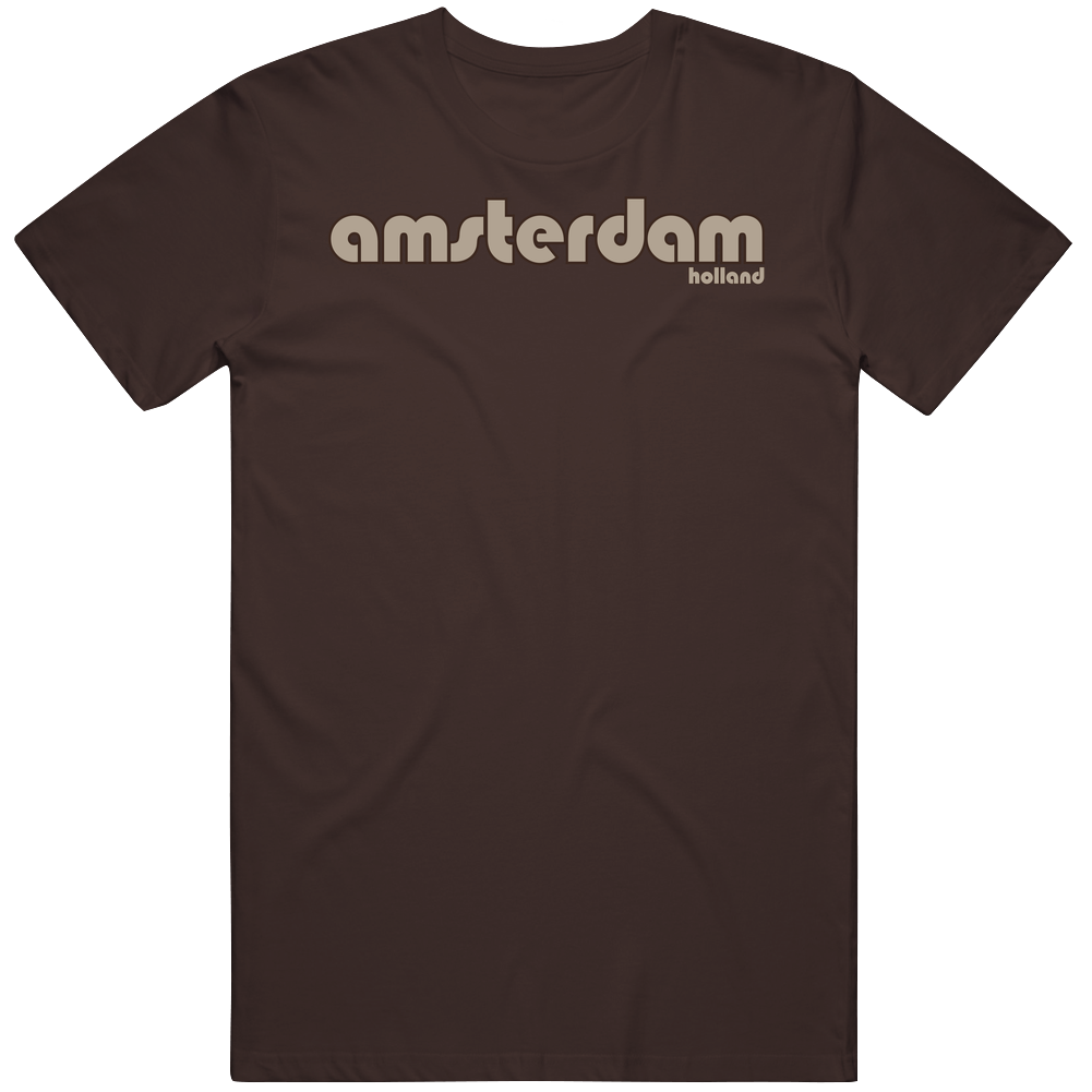 Amsterdam Holland Knocked Up Vintage T Shirt