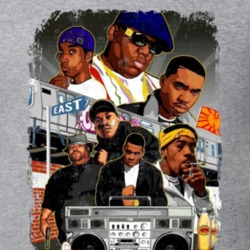 Old School Eastcoast Biggie smalls Wu Tang Clan Big Pun Big L Hip Hop Rap Music Tshirt 24589727