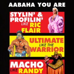 Aabaha Ric Flair Warrior Randy Savage Wrestler Somali Dad Father's Day T Shirt 30462258