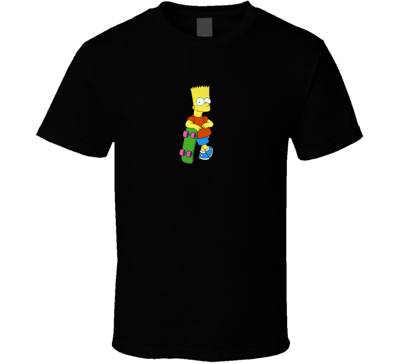 Bart Simpson Cool Simpsons Fan T Shirt