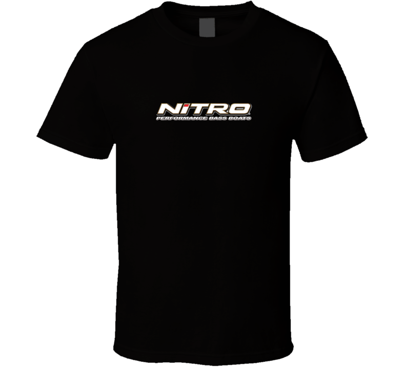 Nitro Performance Bass Boat Fishing Fan T Shirt