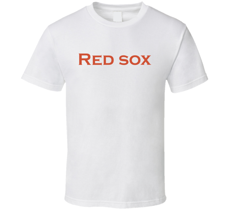 Red Sox Baseball Fan Supporter T Shirt