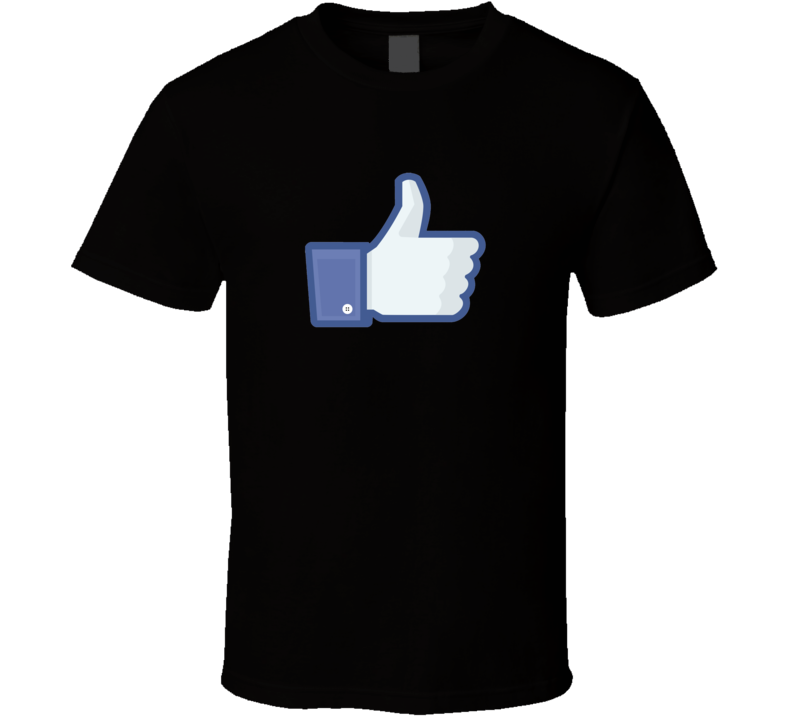 Facebook Like It Like Thumb Fan T Shirt