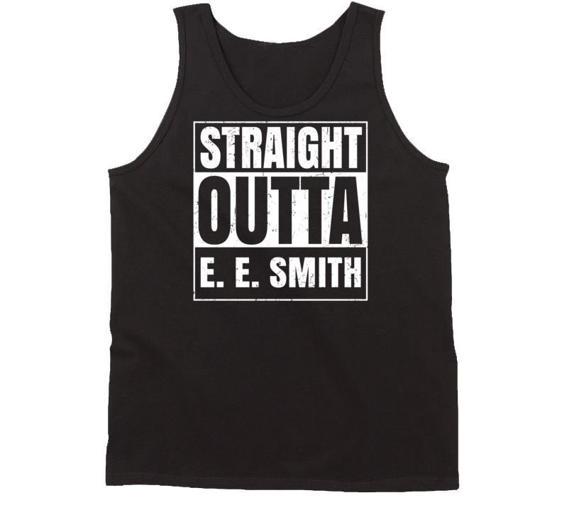 Straight Outta E E Smith High School Funny Compton Parody Tanktop Straight Outta E E Smith High School Funny Compton Parody Tanktop
