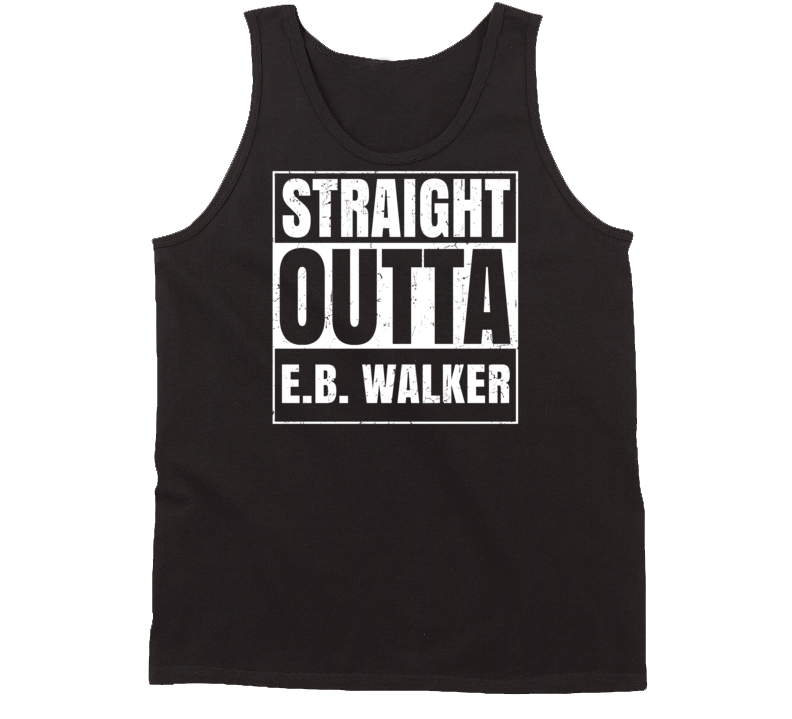 Straight Outta EB Walker High School Funny Compton Parody Tanktop Straight Outta EB Walker High School Funny Compton Parody Tanktop