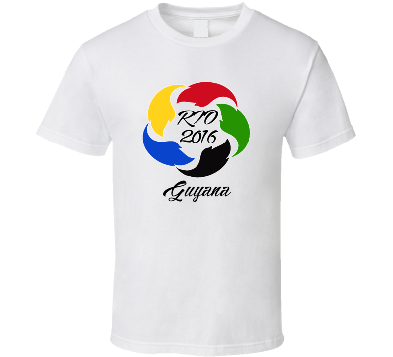 Guyana Olympics Rio 2016 Fan T shirt