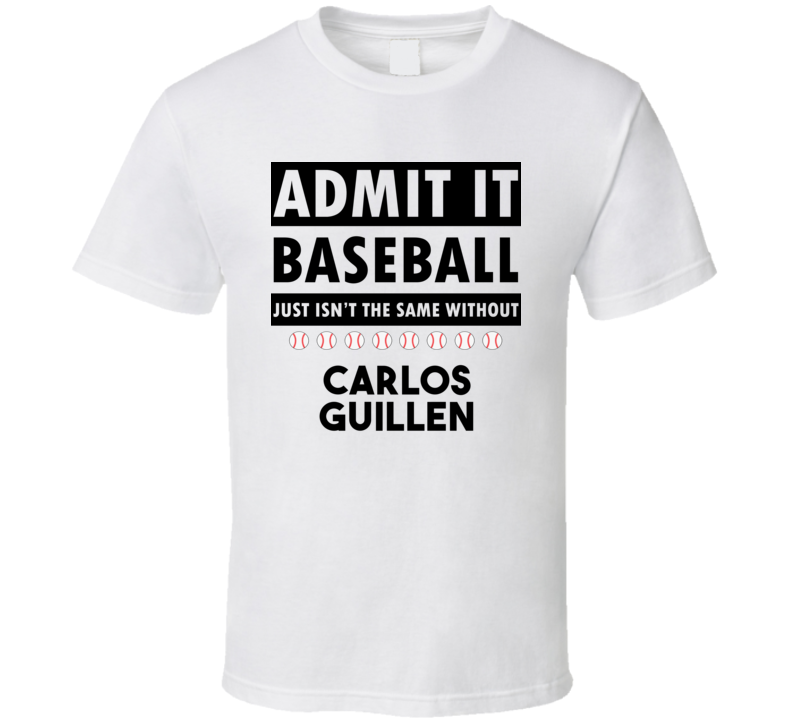 CARLOS GUILLEN Baseball Isnt The Same T shirt