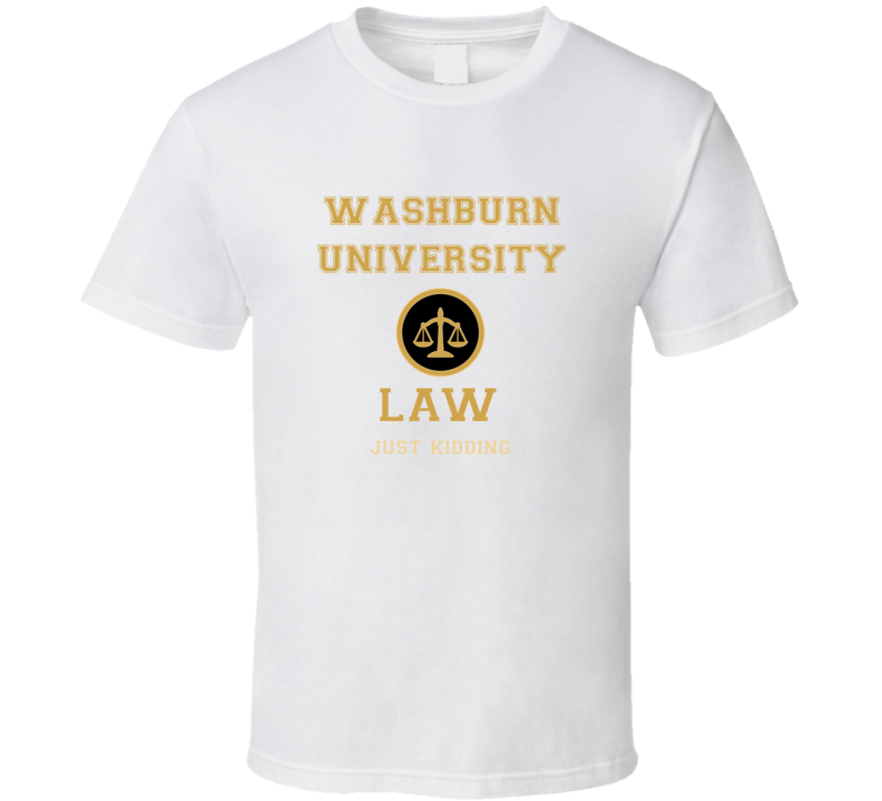 Washburn University Law School T shirt Washburn University Law School T shirt