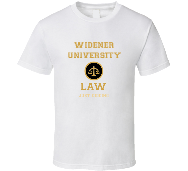 Widener University Law School T shirt Widener University Law School T shirt