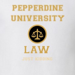 Pepperdine University Law School T shirt 23439366
