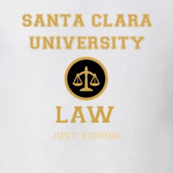 Santa Clara University Law School T shirt 23439404