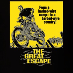 The Great Escape Steve McQueen Movie Classic Fan T Shirt 24886381