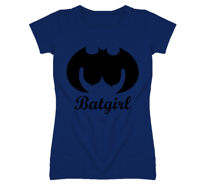 Funny parody batman bat girl T Shirt