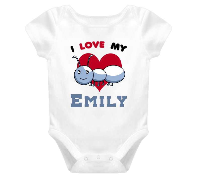 I Love My Aunt Emily Newborn Funny Baby One Piece Bodysuit Baby One Piece I Love My Aunt Emily Newborn Funny Baby One Piece Bodysuit Baby One Piece